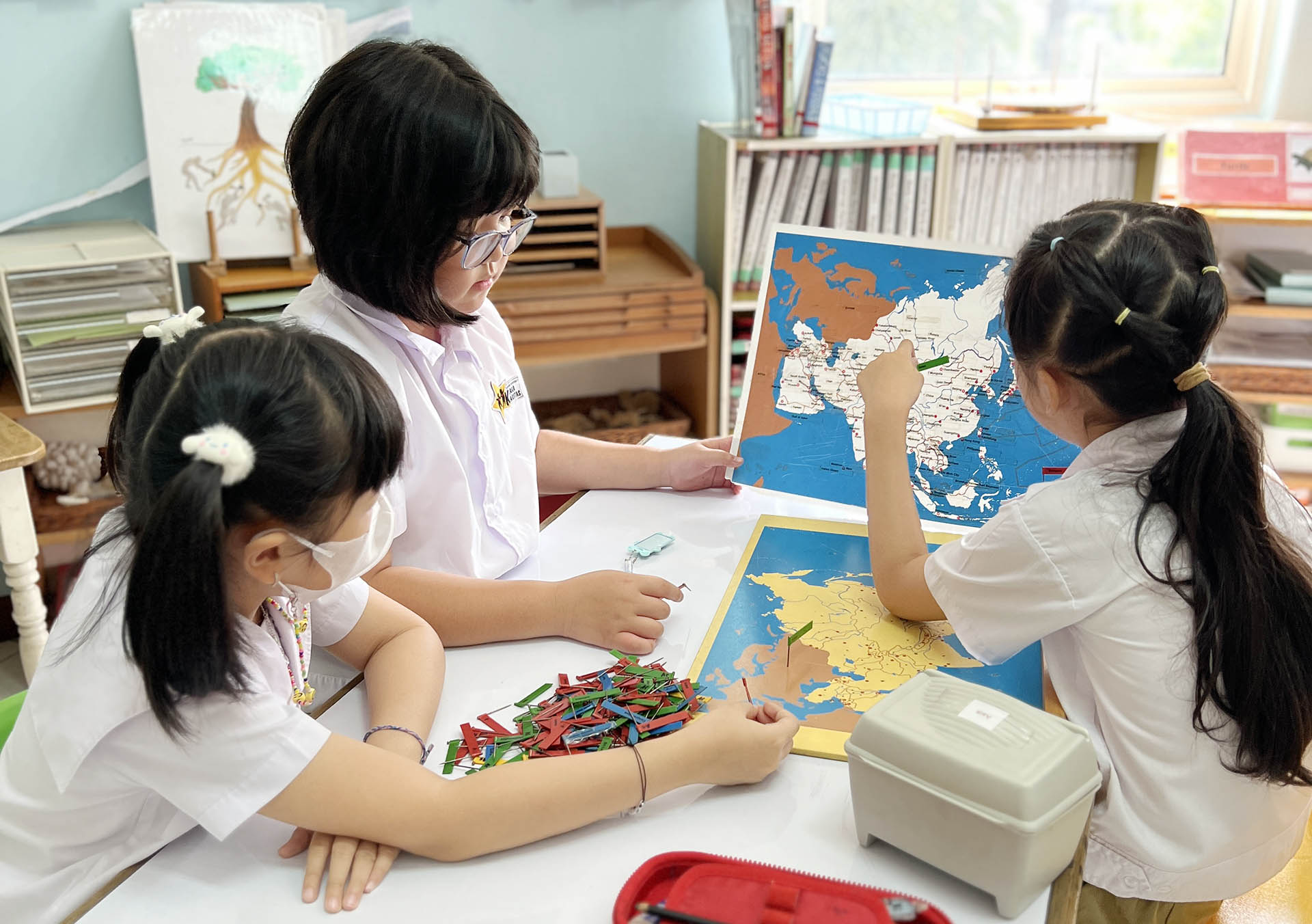 Children develop strong social and leadership skills